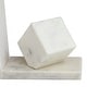 preview thumbnail 9 of 15, White, black or Green CosmoLiving by Cosmopolitan Black Marble Orb Bookends (Set of 2)