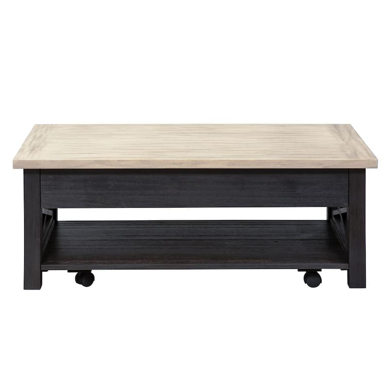 Heatherbrook Charcoal and Ash Opt 3 Piece Set (1-Cocktail 2-End Tables)