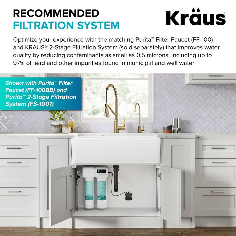 Kraus KPF-1693 Britt 1.8 GPM Single Hole Pre-Rinse Pull Down Kitchen