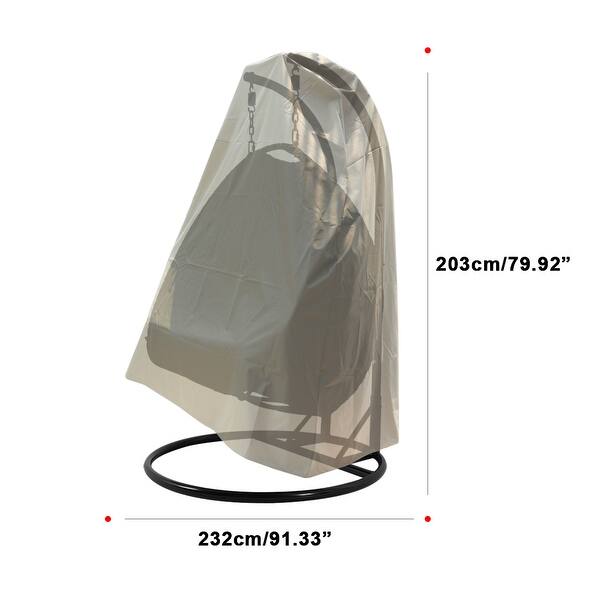 Shop Winter Cover Emm Cover D For Double Seat Swing Chair 80