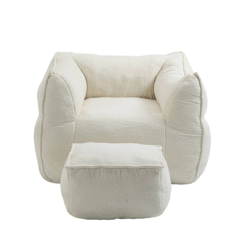 Adult and children's bean bag sofa, indoor and outdoor - Beige