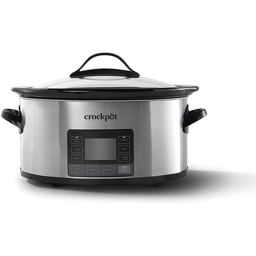 6-Quart Programmable Slow Cooker, Stainless Steel - Bed Bath & Beyond -  37552015