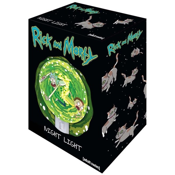 Rick and morty night light outlet