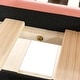 preview thumbnail 56 of 55, Upholstered Bed Frame with Trundle, Drawers, Embedded LED Headboard