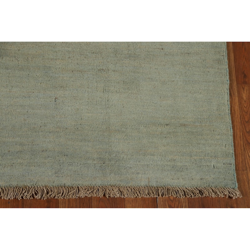 Gabbeh Modern Oriental Rug Hand-Knotted Wool Carpet - 5'0"x 6'5"