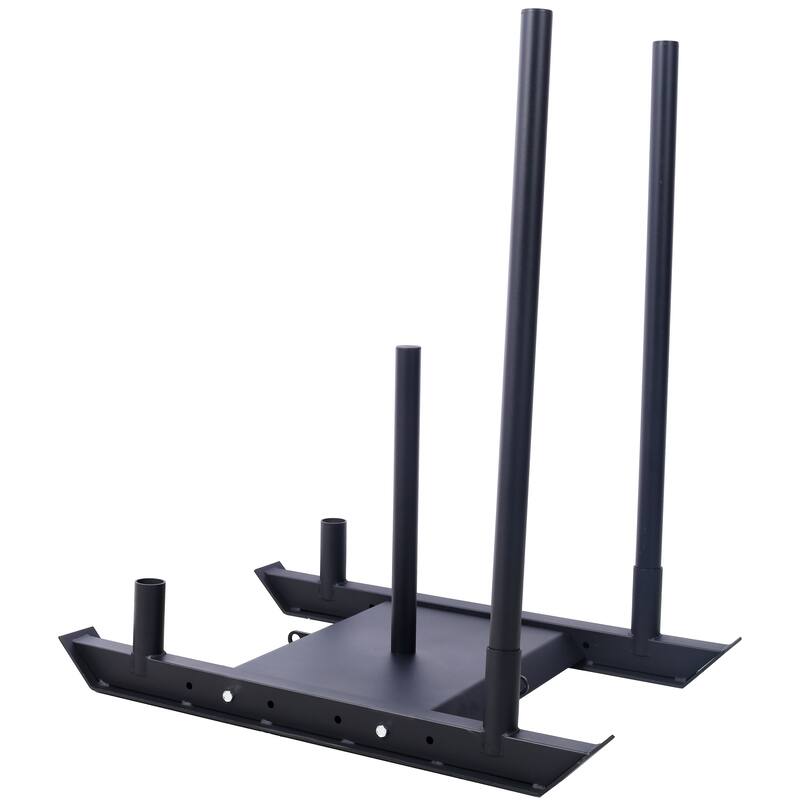 Adjustable Fitness Sled for Speed, Agility, & Explosive Power Training - 36.20" x 23.375" x 41"