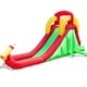 preview thumbnail 11 of 9, Inflatable Water Slide Bounce House with Climbing Wall and Jumper without Blower - 15.4" x 4" x 8" (L x W x H)