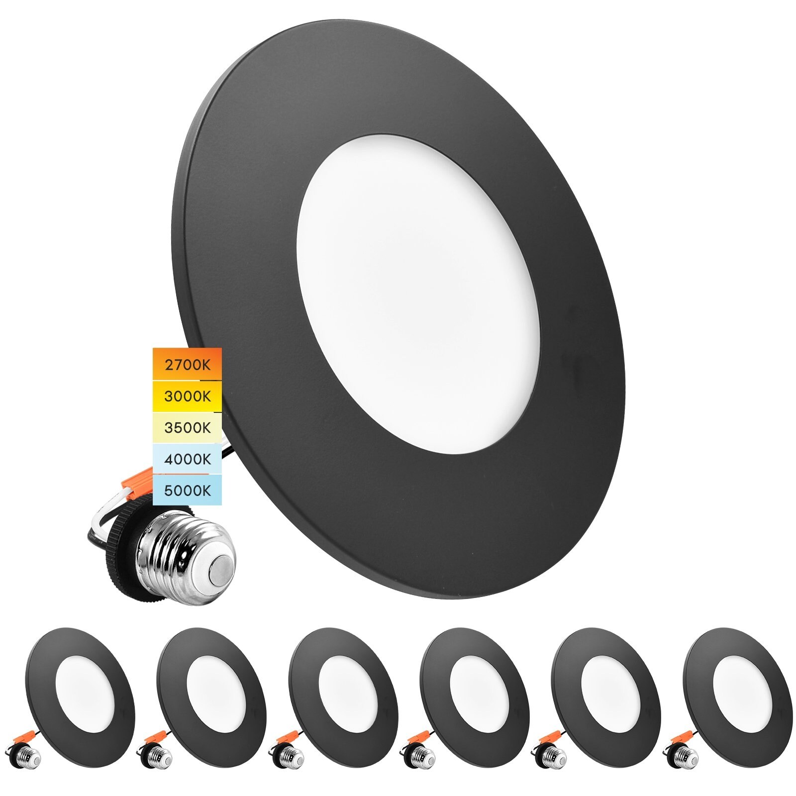 7.5 inch deals recessed lighting retrofit