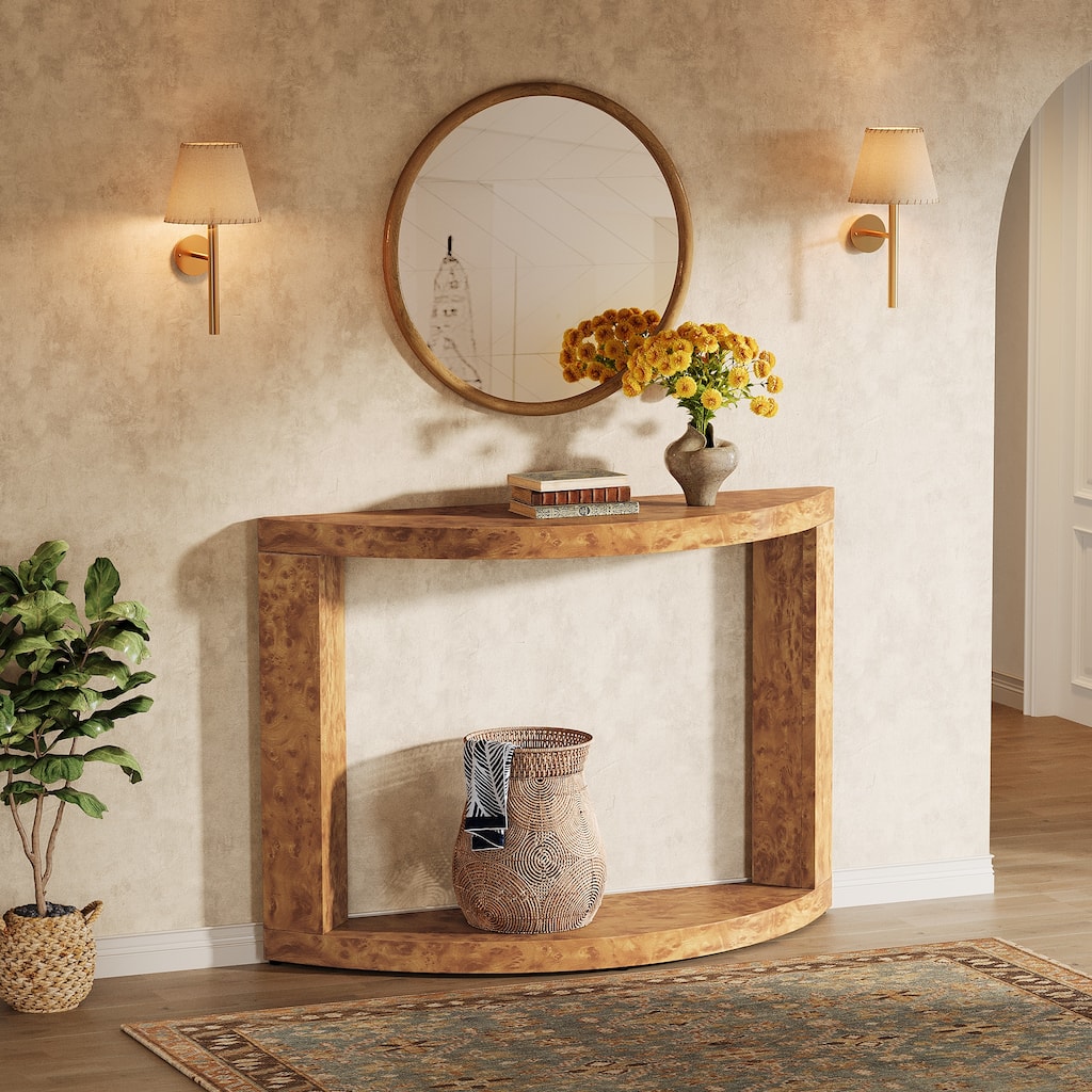 2 Tier Console Table for Living Room