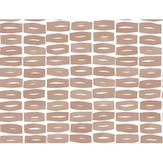 York Wallcoverings Modernist Motif Terracotta Wallpaper