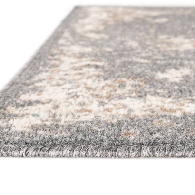 Contemporary Daisy Collection Area Rug