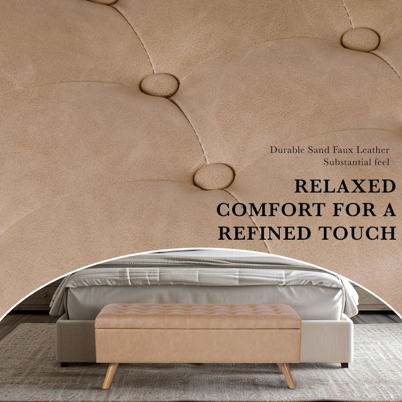 HomePop Modern Storage Bench