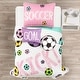 preview thumbnail 17 of 22, Lush Decor Girls Soccer Kick Quilt Set