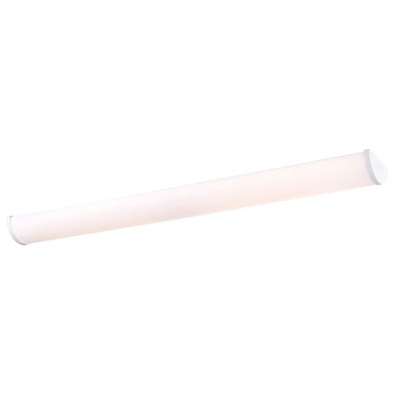 Crispo LED 49 inch Vanity Fixture White Finish CCT Selectable 3K/4K/5K