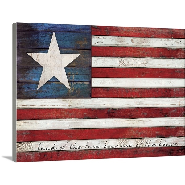 "Land Of The Free" Canvas Wall Art