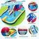 preview thumbnail 5 of 7, Inflatable Water Slide Bounce House with 680W Blower and 2 Pools - 197 in