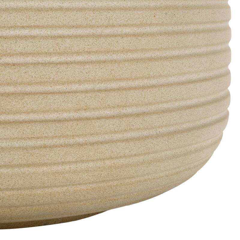 SAFAVIEH Outdoor Living Nardo Planter Pot [SET of 2] - 18"W x 18"D x 15"H