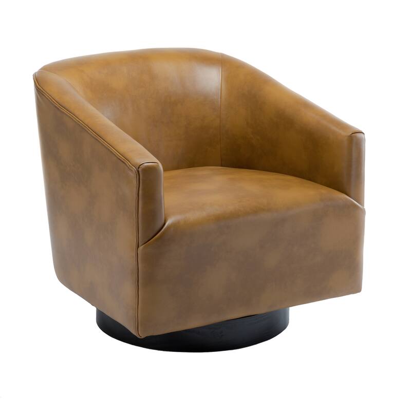 Garland Wood Base Swivel Chair For Living Room