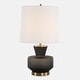 preview thumbnail 1 of 4, Uttermost Trentino Black Table Lamp