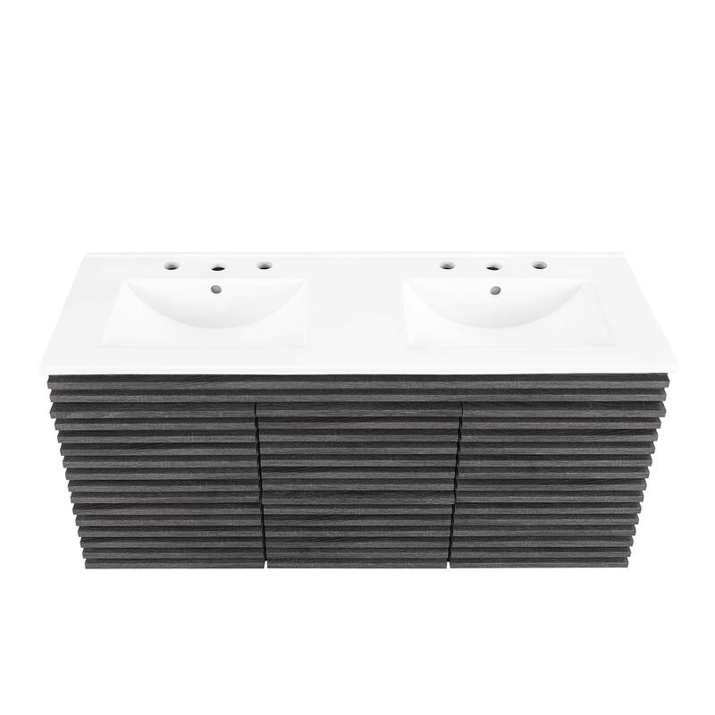 Render 48" Wall-Mount Bathroom Vanity