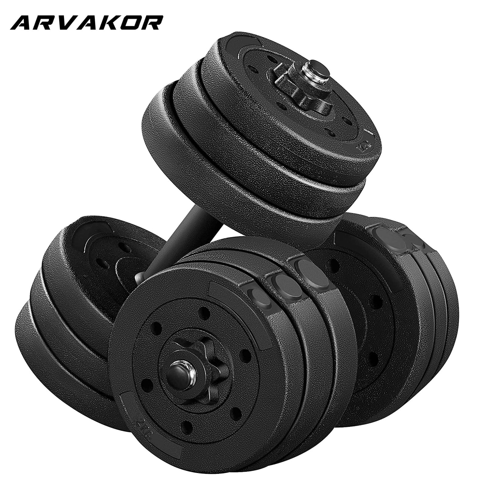 Costway 64 lbs sale adjustable weight dumbbell set