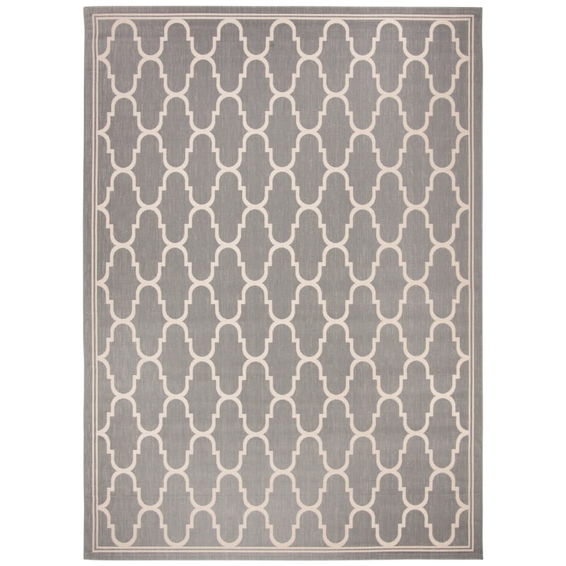 SAFAVIEH Courtyard Lita Waterproof Trellis Backyard Patio Rug