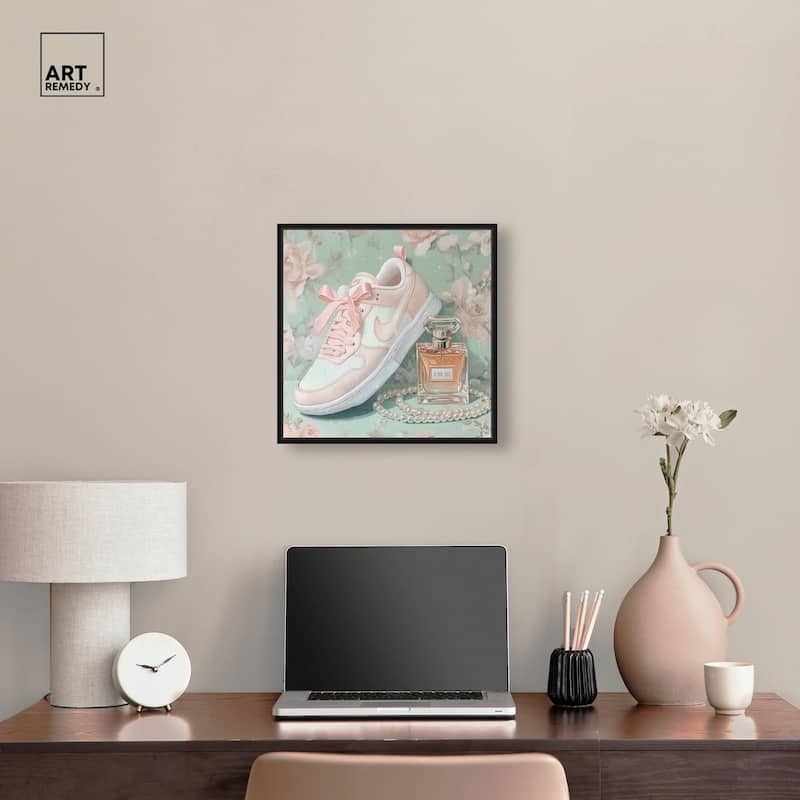 Petite and Cute Sneaker Canvas by Art Remedy