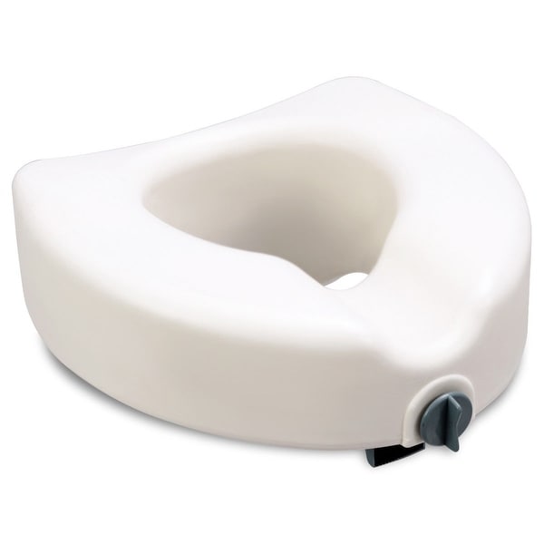 5" Elevated Raised Toilet Seat for Elderly Disabled