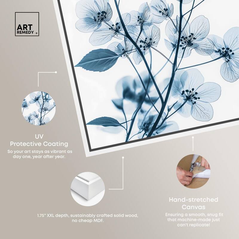 Translucent Petals I Canvas by Art Remedy