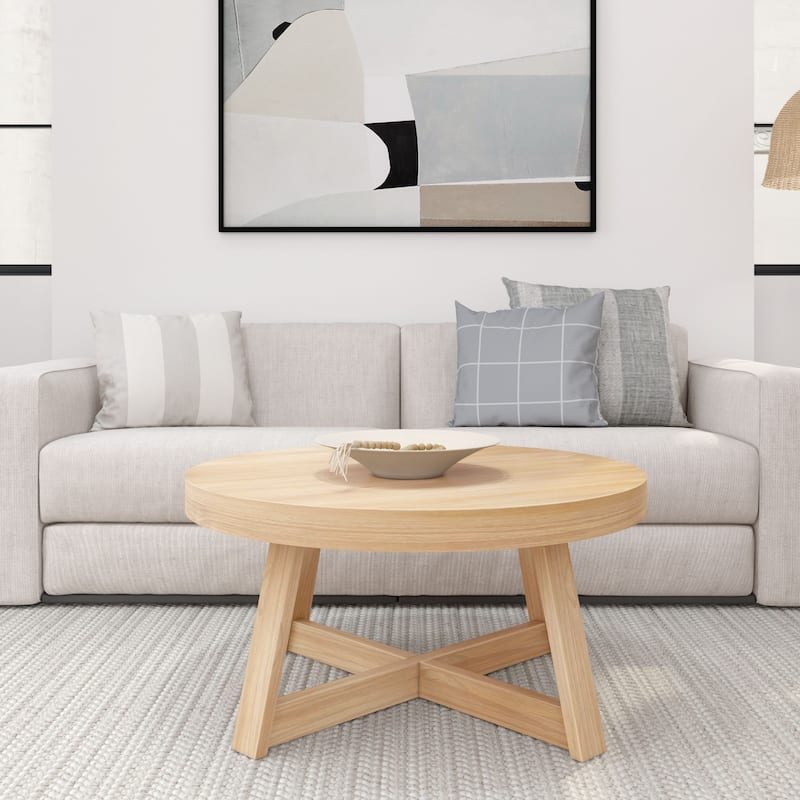 Plank and Beam Classic Round Coffee Table - 36"