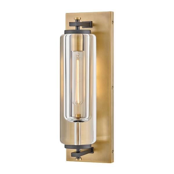 slide 2 of 7, Hinkley Lighting 28920-LL Lourde 18" Tall LED Wall Sconce Heritage Brass