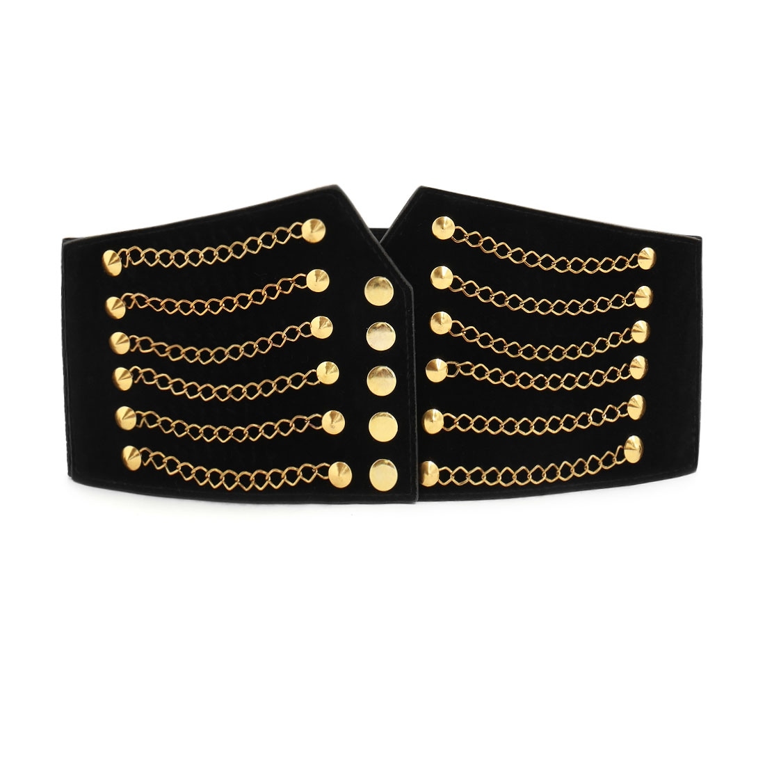 Black high waist belt for dresses Clearance