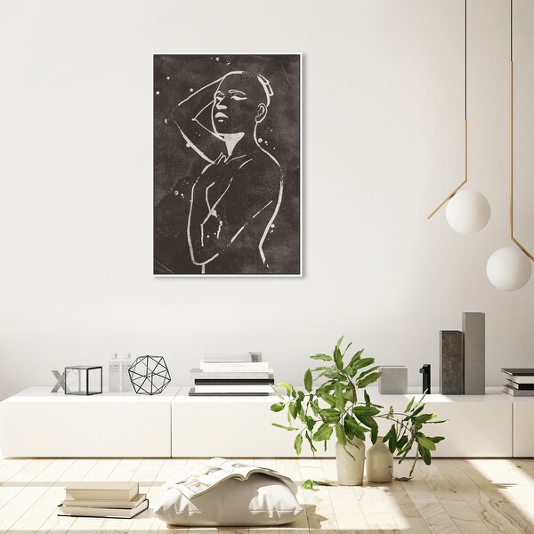 Oliver Gal 'Negative Space' People and Portraits Wall Art Framed