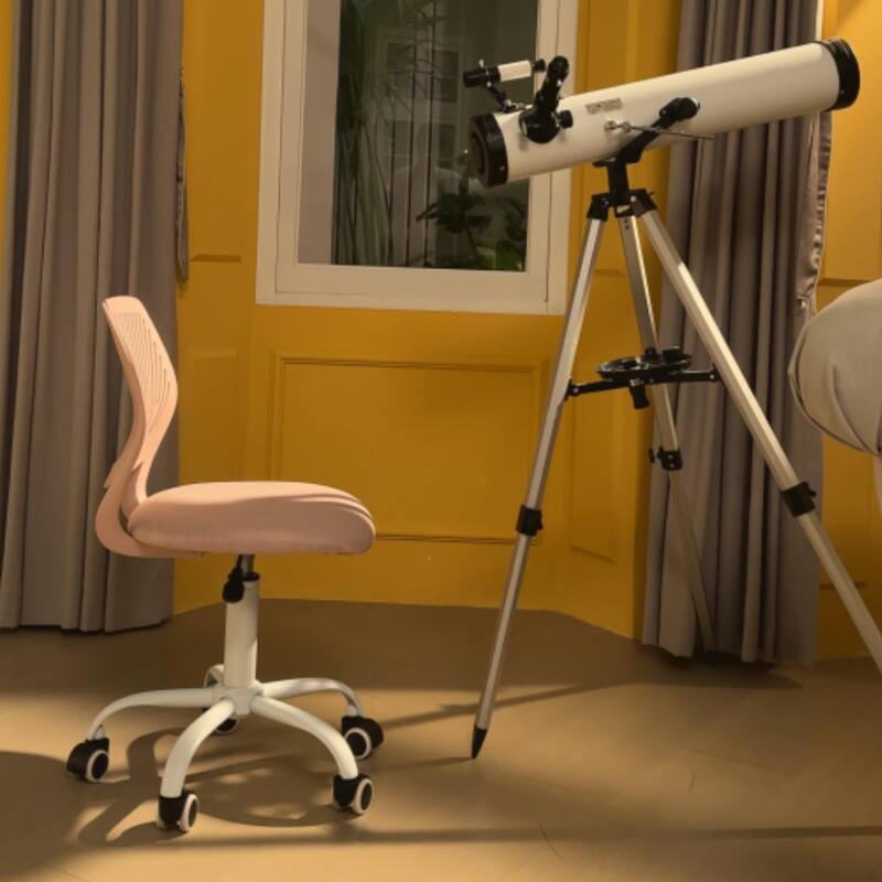 Writing Task Chair 360 Swivel,Low Mid PP Mesh Back Fabric Seat, Height Adjustable