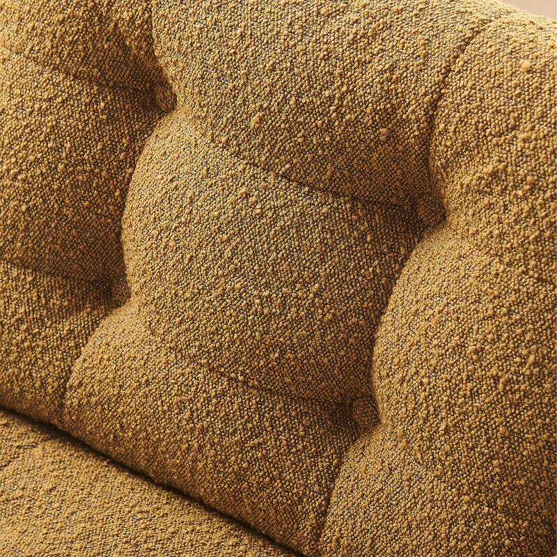 Art Leon Mid-Century Modern Tufted Accent Chair