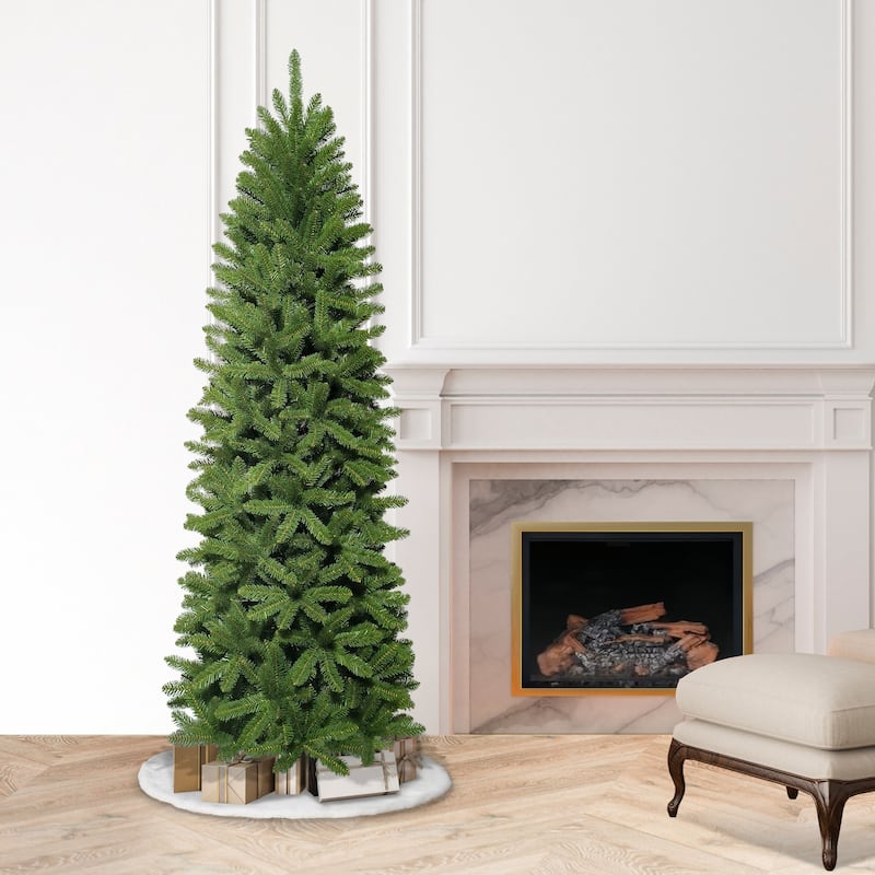 Puleo International 7' Artificial Washington Fir Pencil Tree