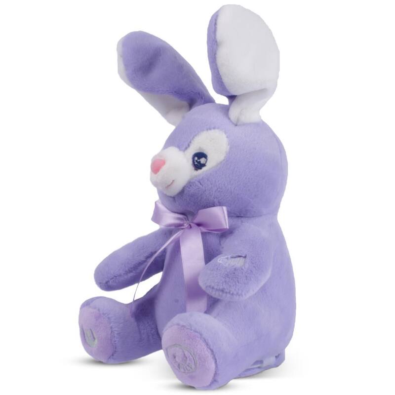 Dimple Bella Interactive Bunny - Animated Singing & Peek-a-Boo Plush Toy for Babies and Toddlers, Ages 0 and Up