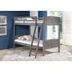 preview thumbnail 9 of 11, Twin over Twin Bunk with Case Goods