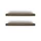 preview thumbnail 2 of 16, Parker Rustic Floating Wall Shelf, Set of 2
