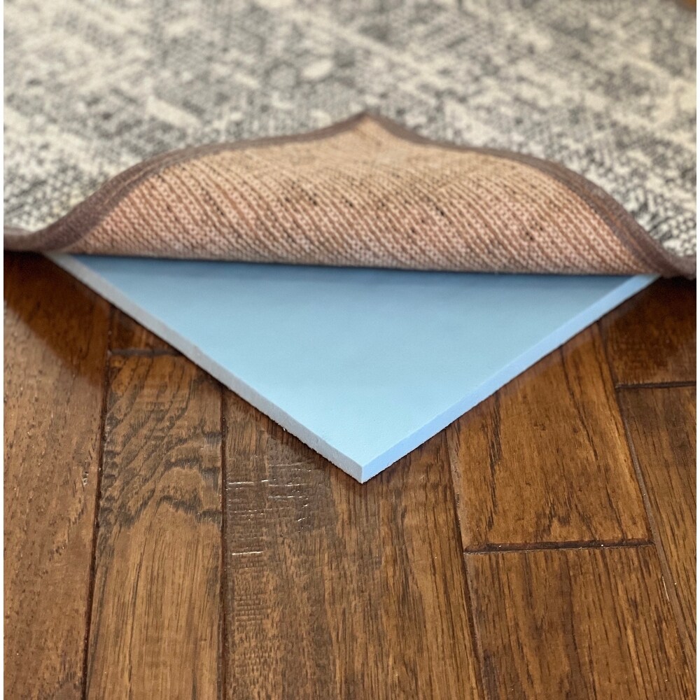 Nevlers 5x7 ' Felt TPO Non Slip Rug Pad - 1/4 Thick Non Skid Rug Pad,  Under Rug Carpet Gripper - Area Rug Pads, Rug Gripper for Hardwood Floors  and