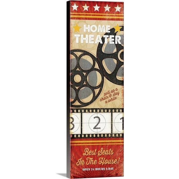 Home Theater Canvas Wall Art Overstock 21000565