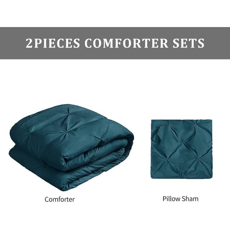 DCP All-season Reversible Bedding Comforter Set,Bed in a bag,