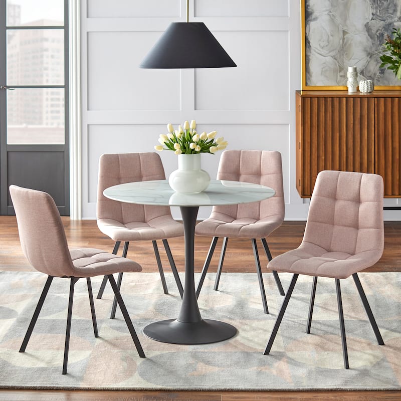 Simple Living Rho 5-piece Dining Set - Pink