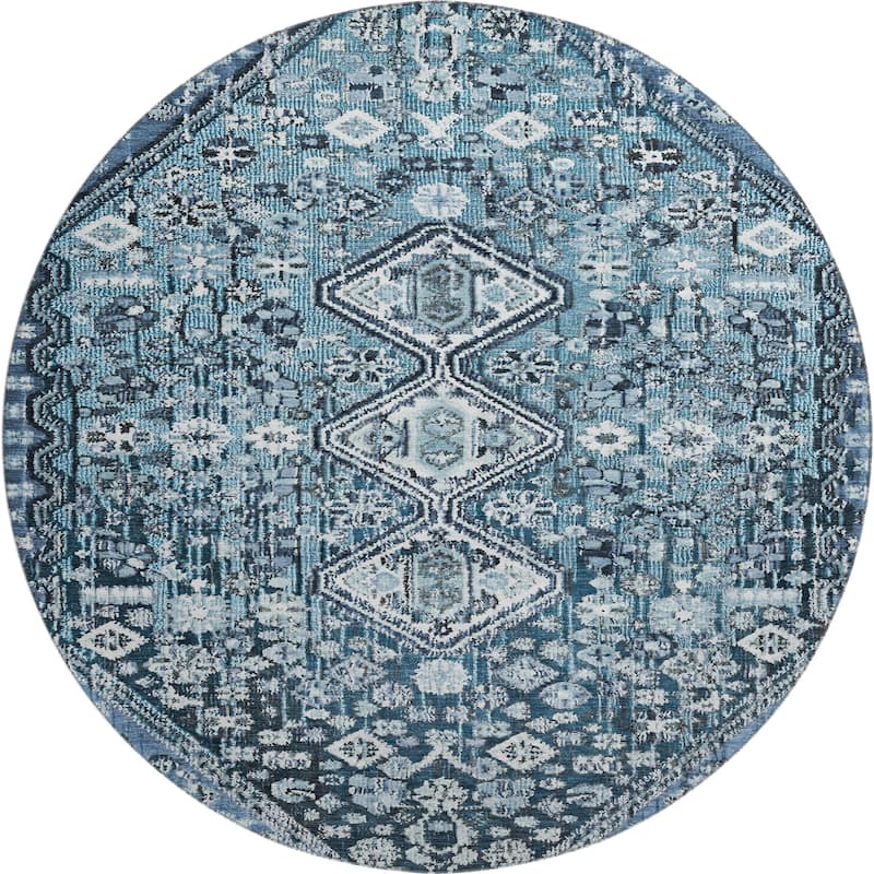 Premium Washable Super Soft Traditional Global Mayfield Rug