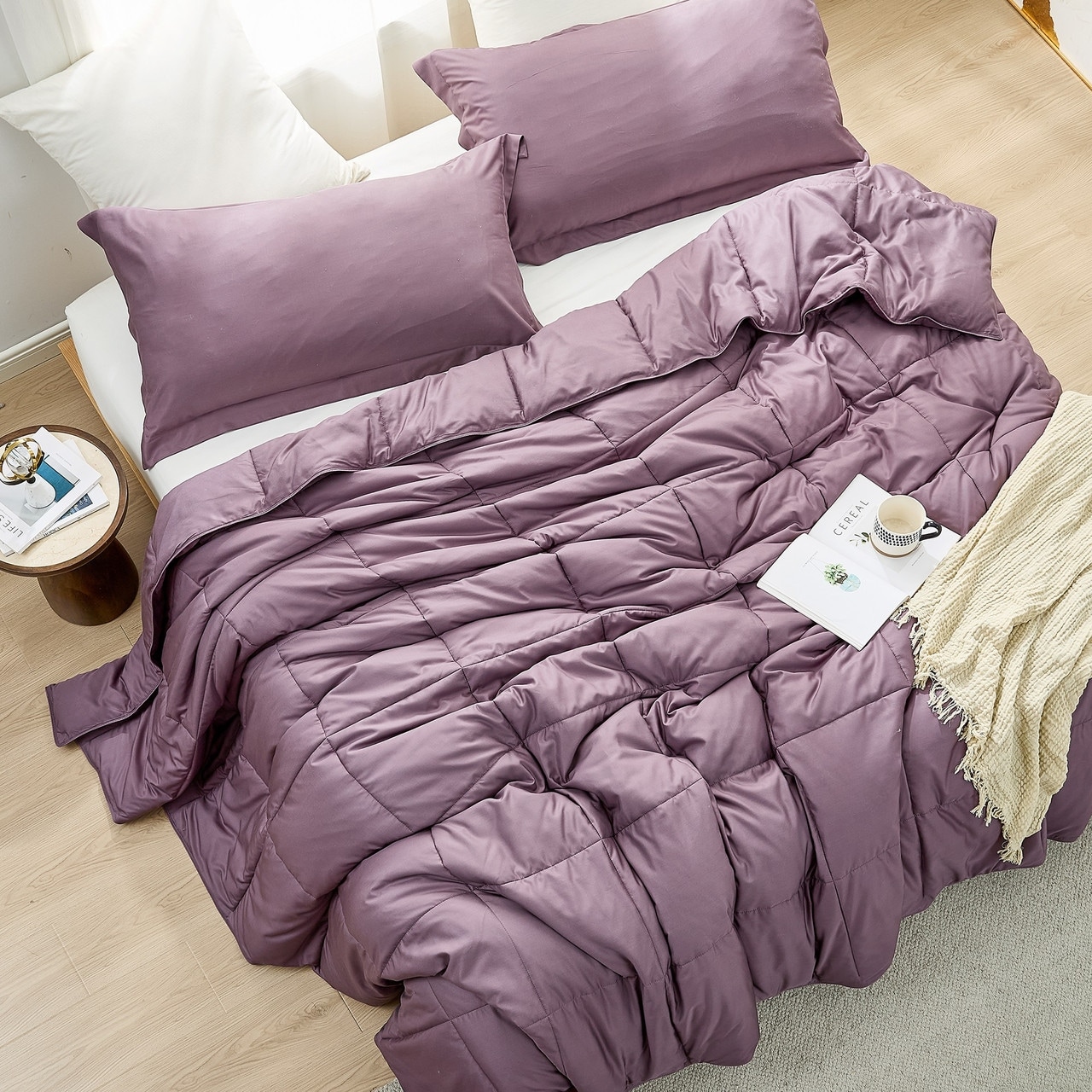 Coma Inducer® Snorze Summer Cloud Moonscape Cozy Oversized Comforter