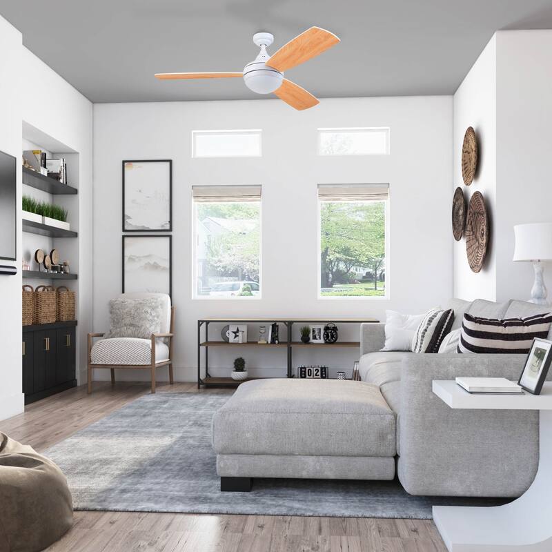Porch & Den Nebeker 52-inch LED Ceiling Fan with Remote Control