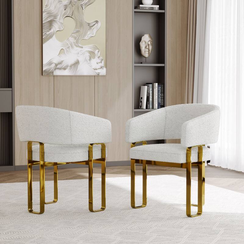 Luxury Dining Room Table Set with Armrest Dining Chairs