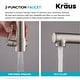preview thumbnail 117 of 124, Kraus Artec 2-Function Commercial Pulldown Pot Filler Kitchen Faucet