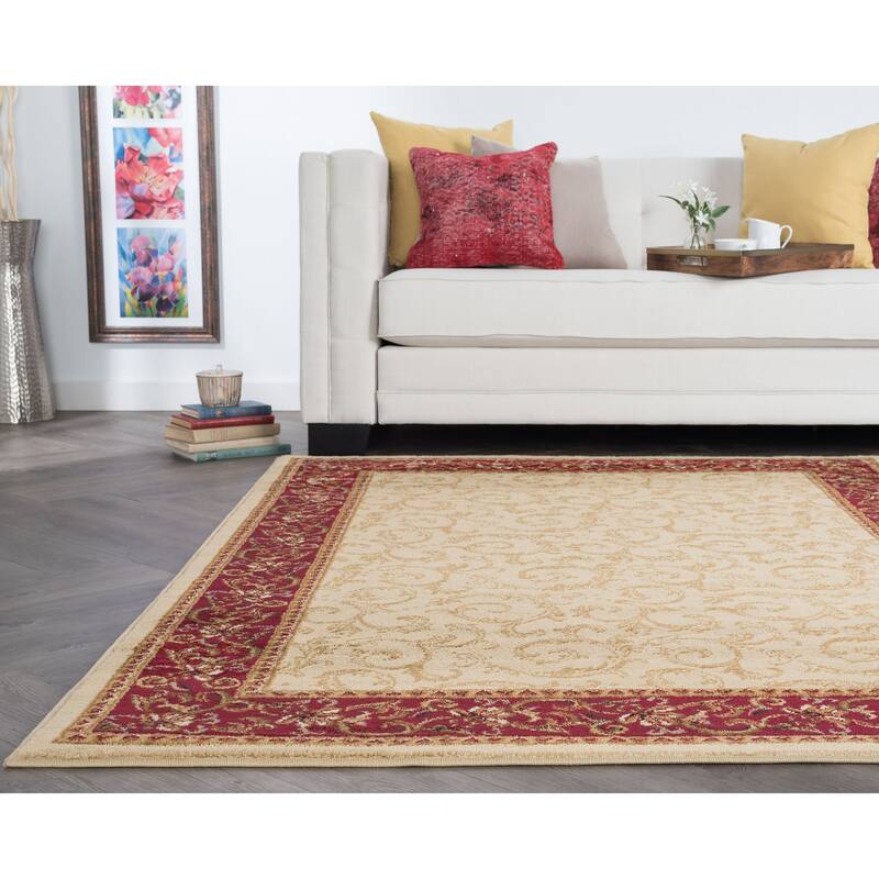 Rhythm Transitional Oriental Indoor Area Rug