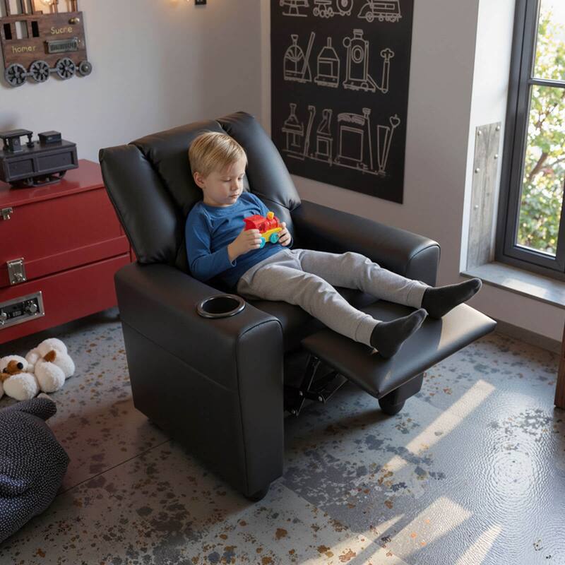 Costway Kids Recliner Armchair Children's Furniture Sofa Seat Couch